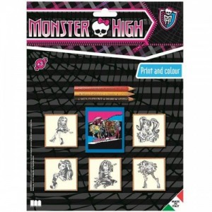 Monster High - набор 5 печатей